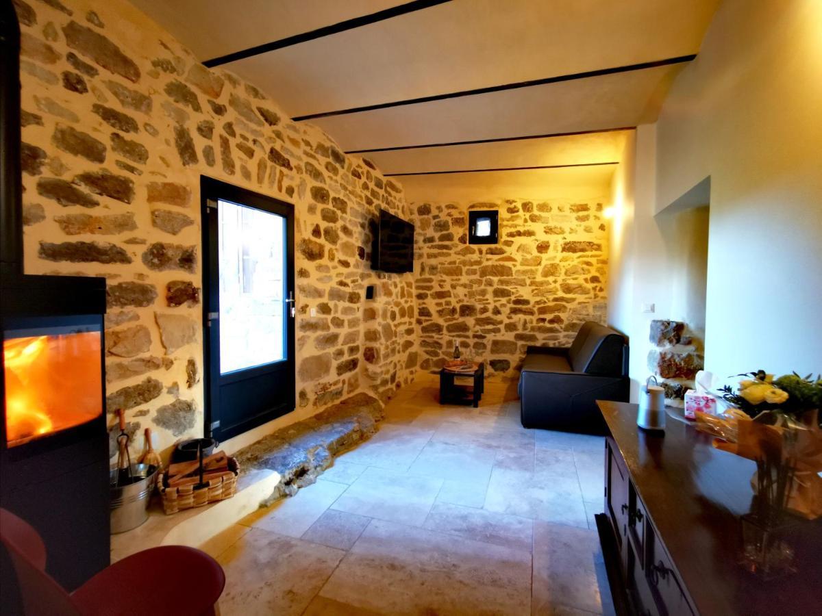 Magnifique Gite En Pierres 6 Personnes Avec Piscine Privee Ardeche Plein Sud Lablachère 外观 照片