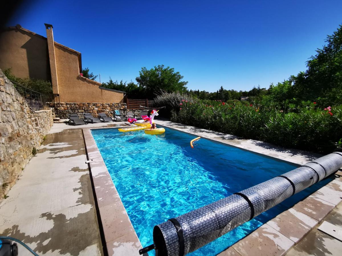 Magnifique Gite En Pierres 6 Personnes Avec Piscine Privee Ardeche Plein Sud Lablachère 外观 照片