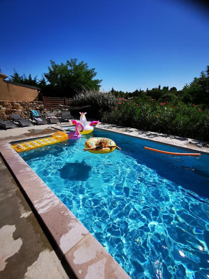 Magnifique Gite En Pierres 6 Personnes Avec Piscine Privee Ardeche Plein Sud Lablachère 外观 照片