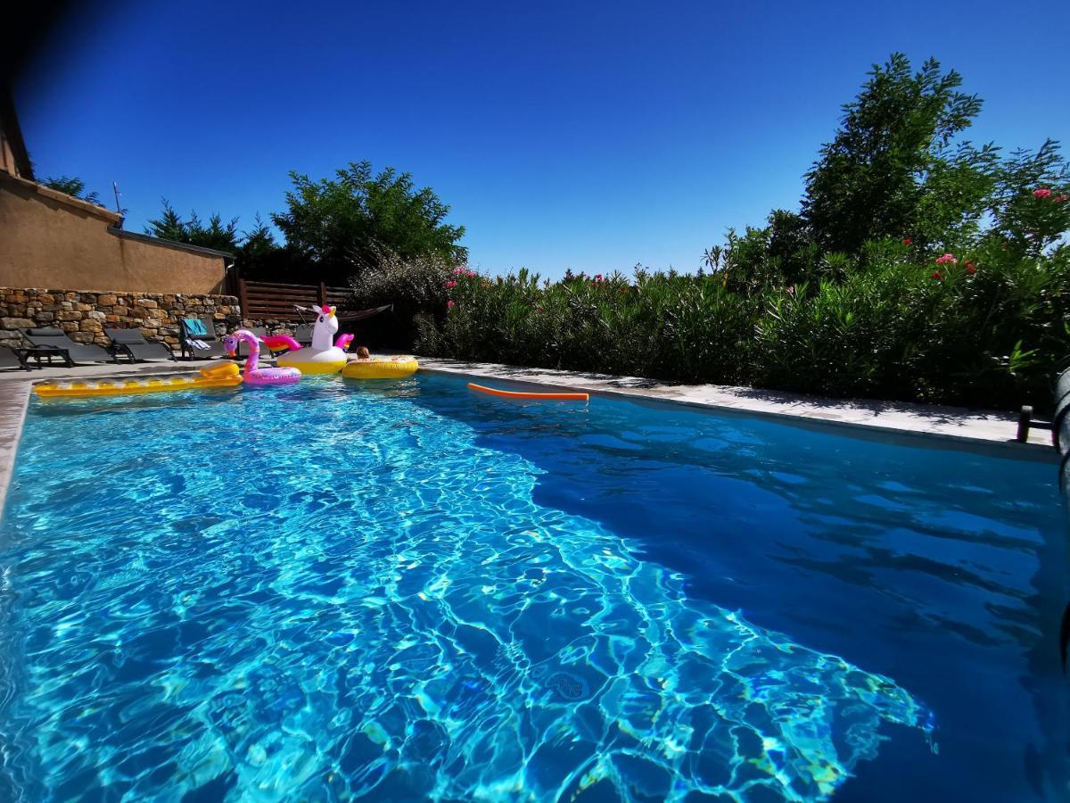 Magnifique Gite En Pierres 6 Personnes Avec Piscine Privee Ardeche Plein Sud Lablachère 外观 照片